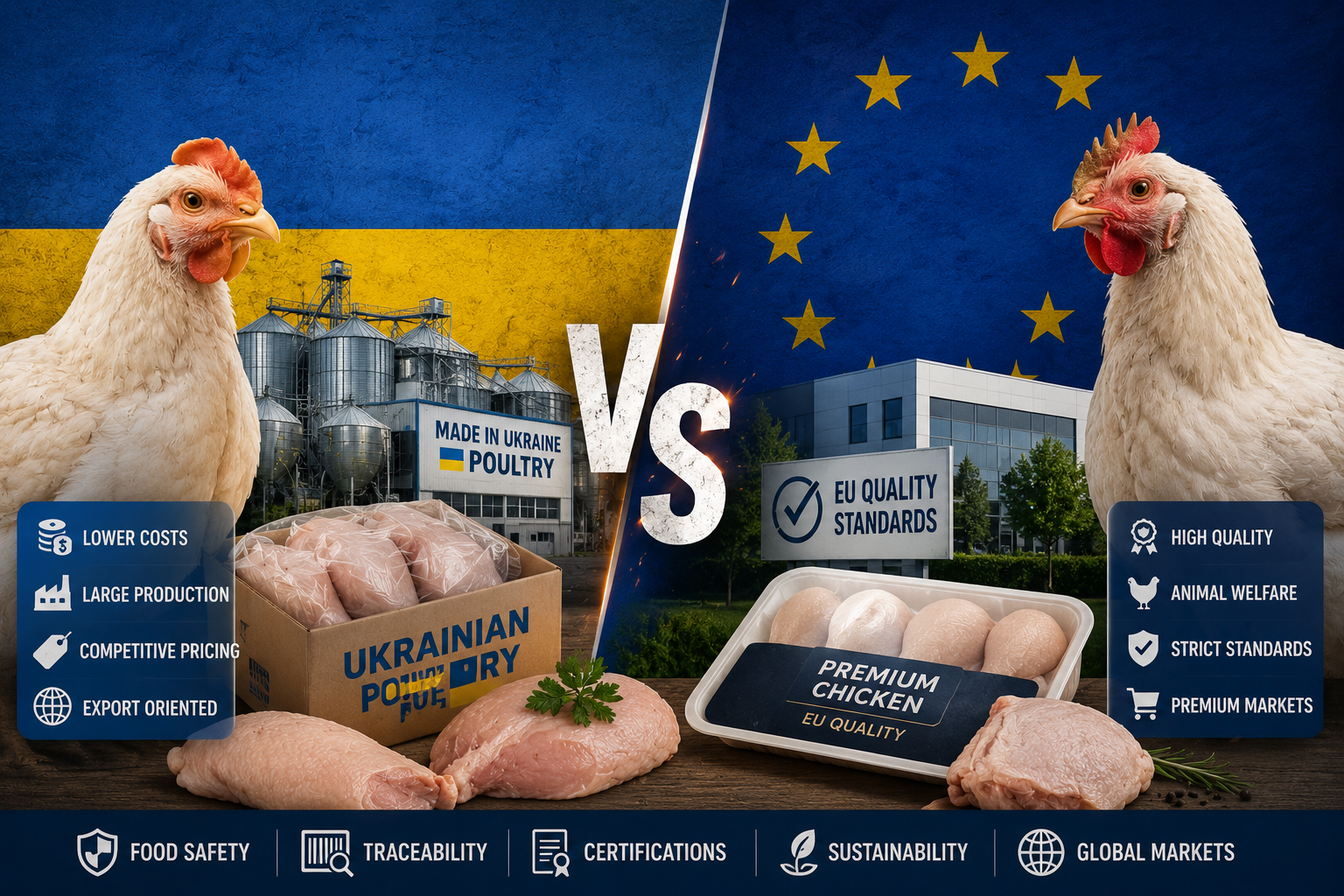Ukrainian vs European Poultry Suppliers