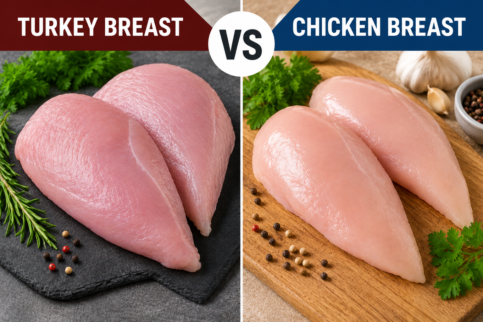 Turkey Breast vs Chicken Breast