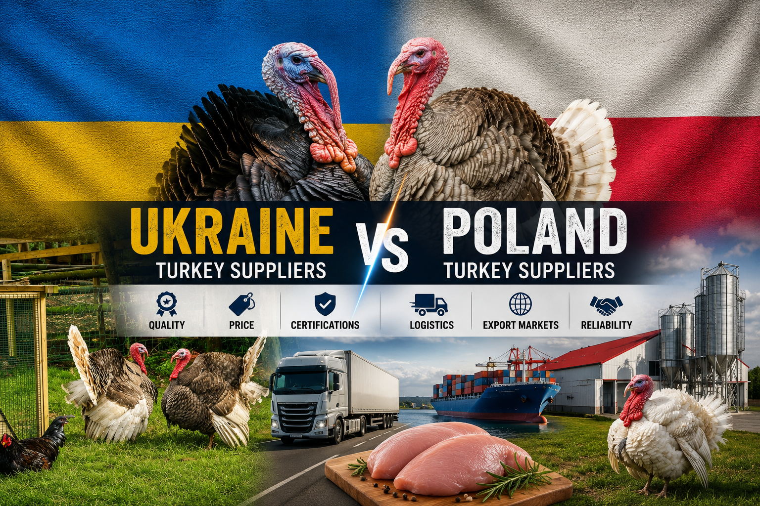 Ukraine vs Poland Turkey Suppliers
